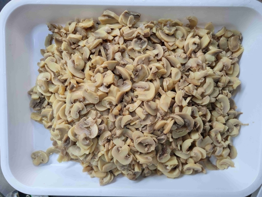 부분 슬라이스 양송이 버섯 통조림 이지 오픈 뚜껑 2500g