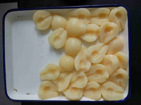 100% 신선한 캔 페어 반은 라이트 시럽 HACCP 인증