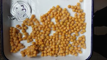 소금물에 있는 맛있은 통조림으로 만들어진 Chickpeas 쉬운 열려있는 주석 3 년 재고 유효 기간 425g, 567g, 800g