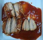 중국 공장 도매 맛있는 통조림 태평양 고등어 생선