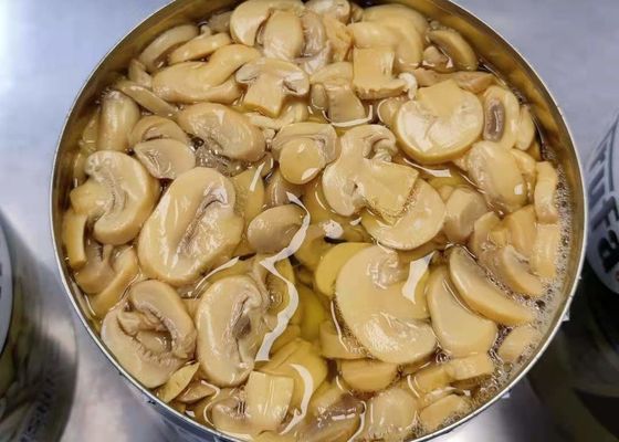 소금물에 HACCP 통조림 샴 피뇽 버섯 2840g