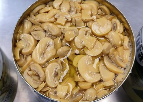 서늘하고 건조한 곳에 보관 통조림 버섯 통조림 채소 일관된 맛과 질감 상업용 주방에 이상적