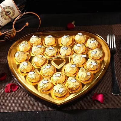 T.24 HEART 웨이퍼 코트 초콜릿 둥근 공 264g