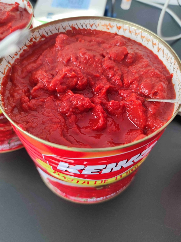 보관 지침과 함께 토마토 페이스트 캔 냉동 보관 첨가물 없는 인공 보존 물질