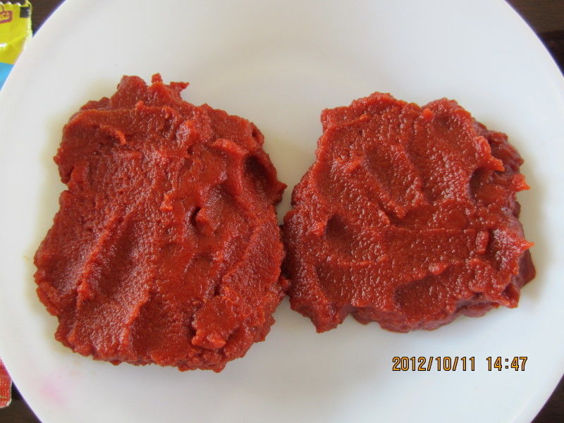 찐 공법 토마토 페이스트 통조림 형태