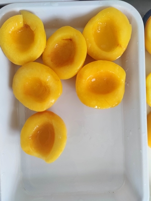 OEM 통조림 황도 100% 신선한 원료 영양 정보 탄수화물 20g